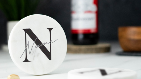 Circle Marble Coaster