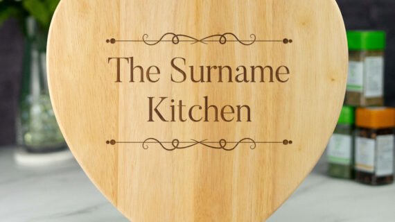 Heart Cutting Board