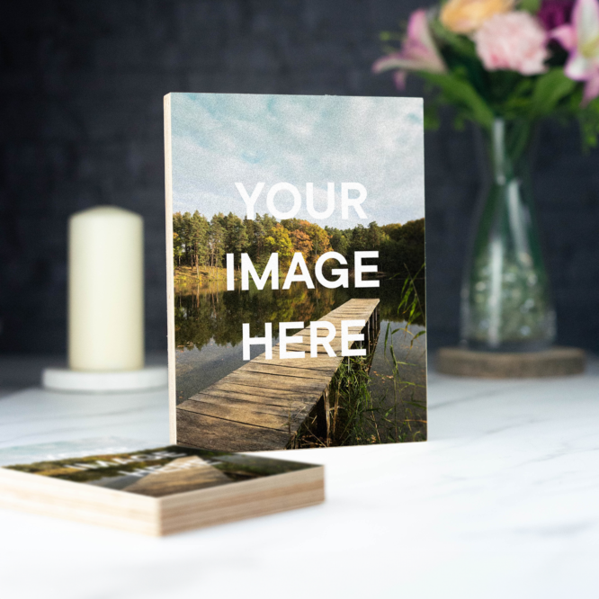 Wooden Photo Blocks